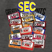 Sec Conference Greatest Hits College Football Game Day Cassette Tape Vector Backpack