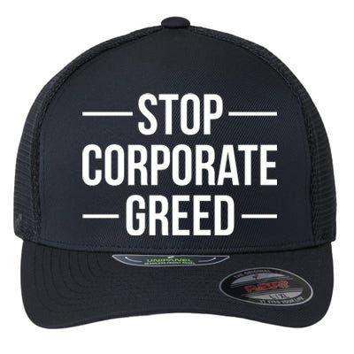 Stop Corporate Greed Heath Workers Strike Flexfit Unipanel Trucker Cap