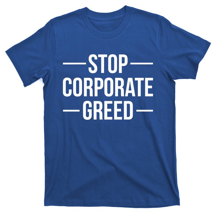 Stop Corporate Greed Heath Workers Strike T-Shirt