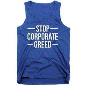 Stop Corporate Greed Heath Workers Strike Tank Top