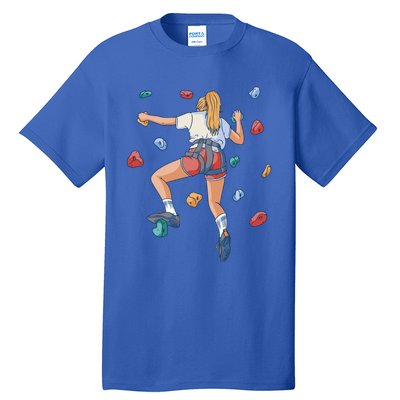 Sports Climbing Gift Tall T-Shirt