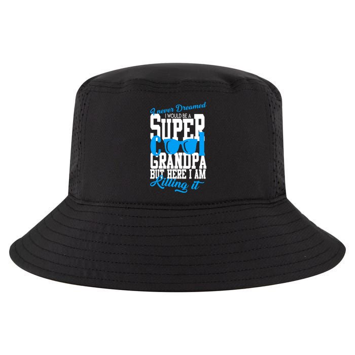 Super Cool Grandpa Cool Comfort Performance Bucket Hat