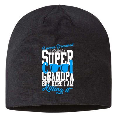Super Cool Grandpa Sustainable Beanie
