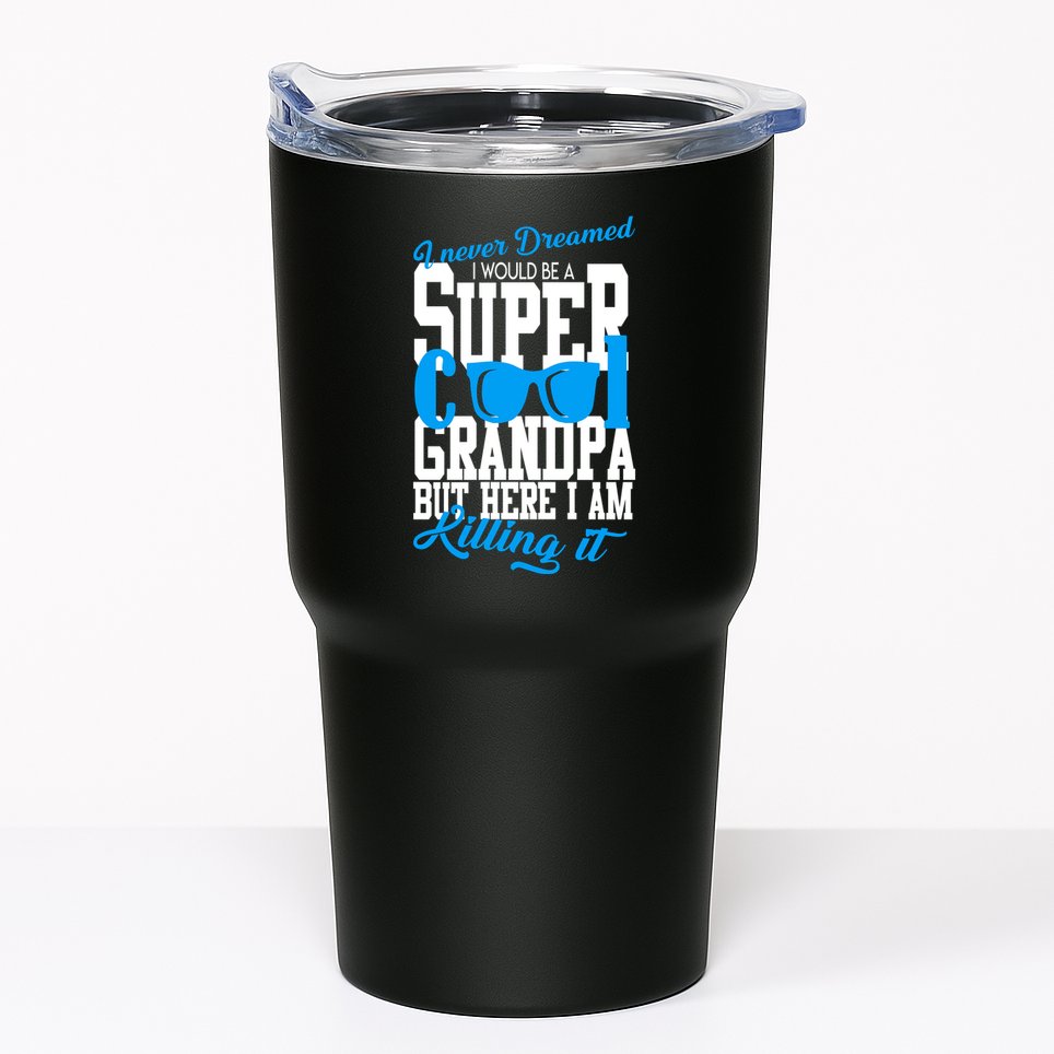 Super Cool Grandpa Tumbler