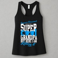 Super Cool Grandpa Womens Tank Top