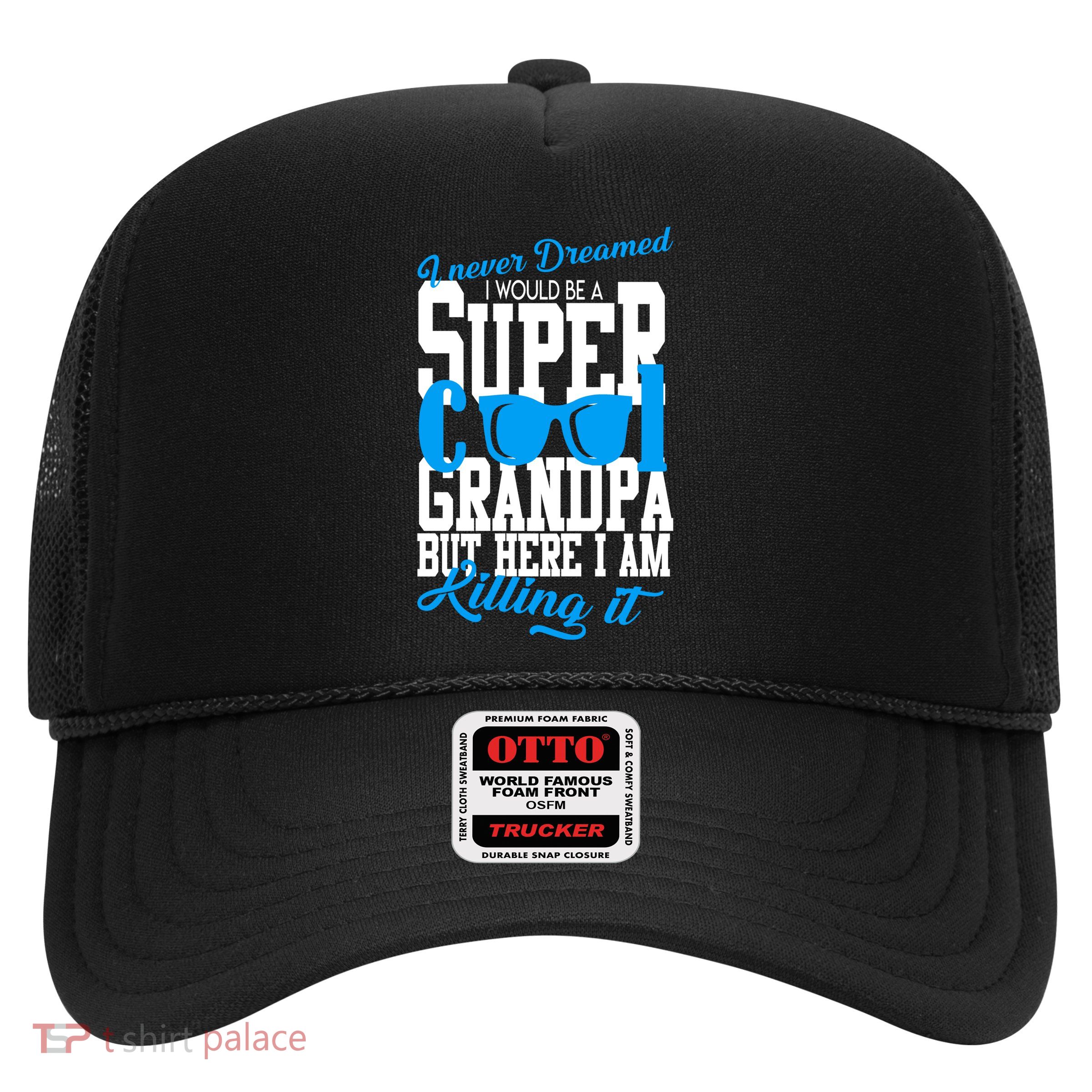 Super Cool Grandpa Trucker Hat