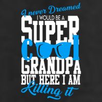 Super Cool Grandpa Golf Towel