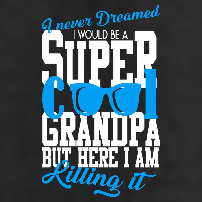 Super Cool Grandpa Golf Towel