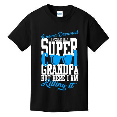 Super Cool Grandpa Kids T-Shirt