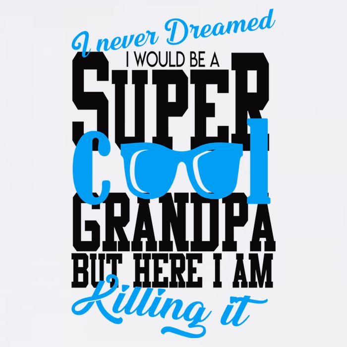 Super Cool Grandpa Garment-Dyed Sweatshirt