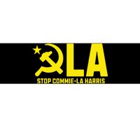 Stop Commiela Harris Kamala Communism Trump Supporter 2024 Bumper Sticker