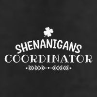 Shenanigans Coordinator Happy St Patricks Day Shamrock 25L Jumbo Tote