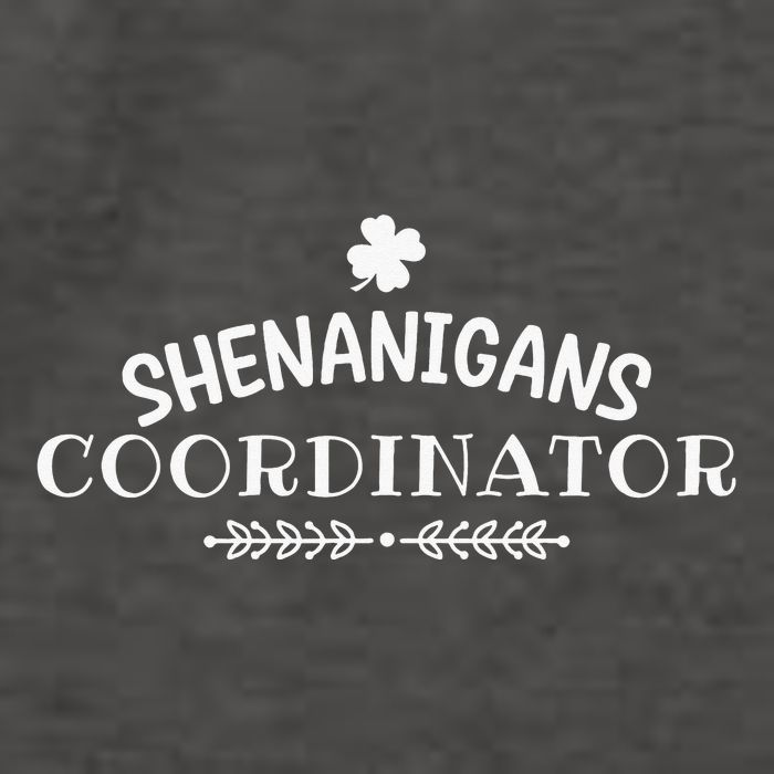 Shenanigans Coordinator Happy St Patricks Day Shamrock Vector Backpack