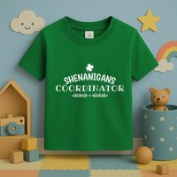 Shenanigans Coordinator Happy St Patricks Day Shamrock Toddler T-Shirt