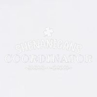 Shenanigans Coordinator Happy St Patricks Day Shamrock Garment-Dyed Sweatshirt
