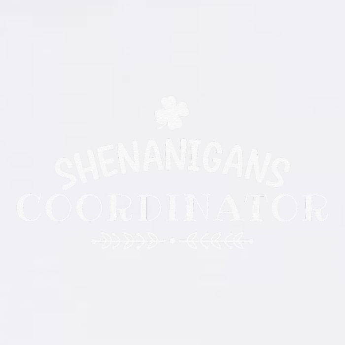 Shenanigans Coordinator Happy St Patricks Day Shamrock Garment-Dyed Sweatshirt