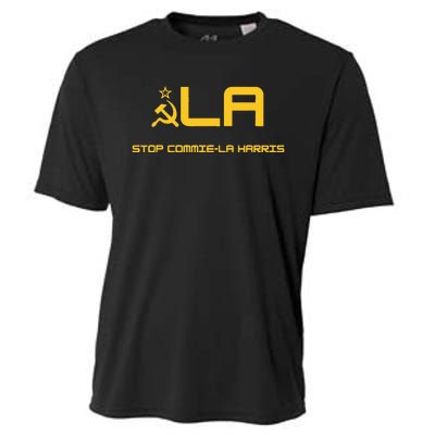 Stop Commiela Harris Stop Kamala Cooling Performance Crew T-Shirt