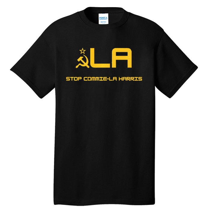 Stop Commiela Harris Stop Kamala Trump 2024 Tall T-Shirt