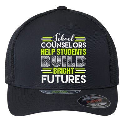 School Counselors Help Students Build Bright Futures Flexfit Unipanel Trucker Cap