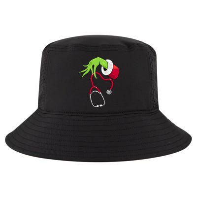 Stethoscope Christmas Holiday Cool Comfort Performance Bucket Hat