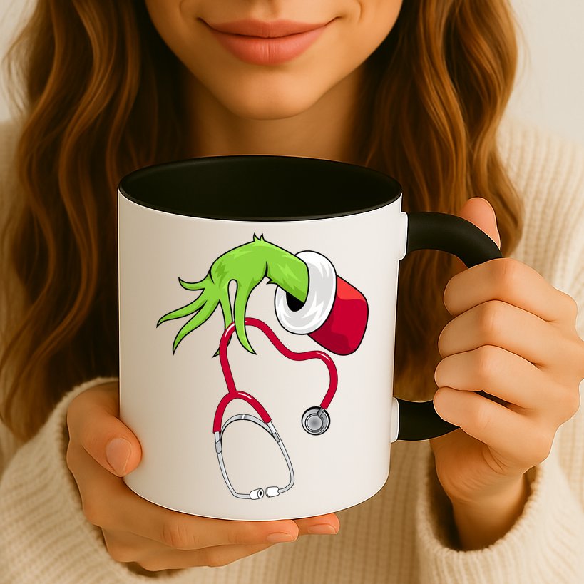 Stethoscope Christmas Holiday Mug