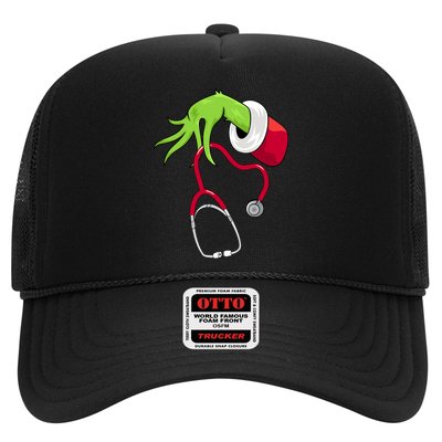 Stethoscope Christmas Holiday Trucker Hat