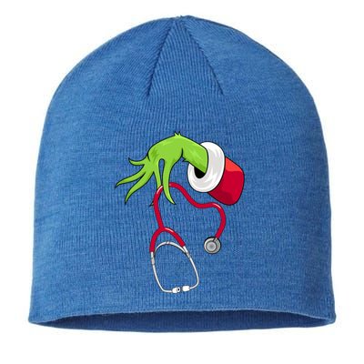 Stethoscope Christmas Holiday Sustainable Beanie