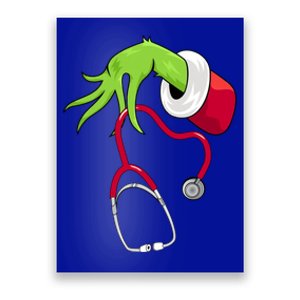 Stethoscope Christmas Holiday Poster