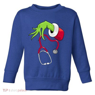 Stethoscope Christmas Holiday Toddler Sweatshirt