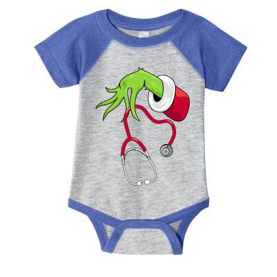 Stethoscope Christmas Holiday Infant Baby Jersey Bodysuit