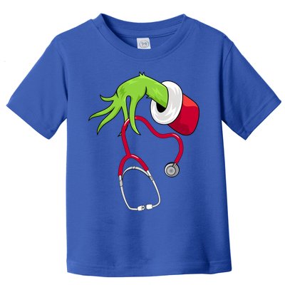 Stethoscope Christmas Holiday Toddler T-Shirt
