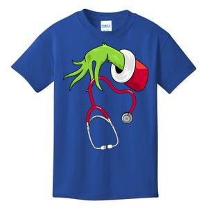 Stethoscope Christmas Holiday Kids T-Shirt