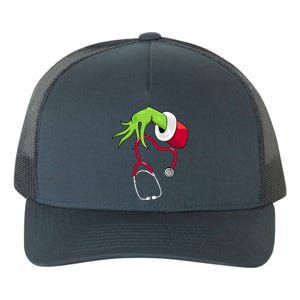 Stethoscope Christmas Holiday Yupoong Adult 5-Panel Trucker Hat