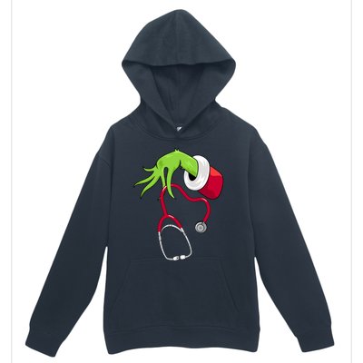 Stethoscope Christmas Holiday Urban Pullover Hoodie