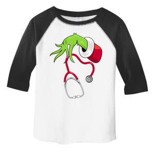 Stethoscope Christmas Holiday Toddler Fine Jersey T-Shirt