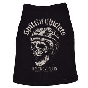 Spittin Chiclets Hockey Club Skull Doggie Tank