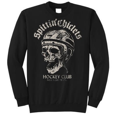 Spittin Chiclets Hockey Club Skull Sweatshirt