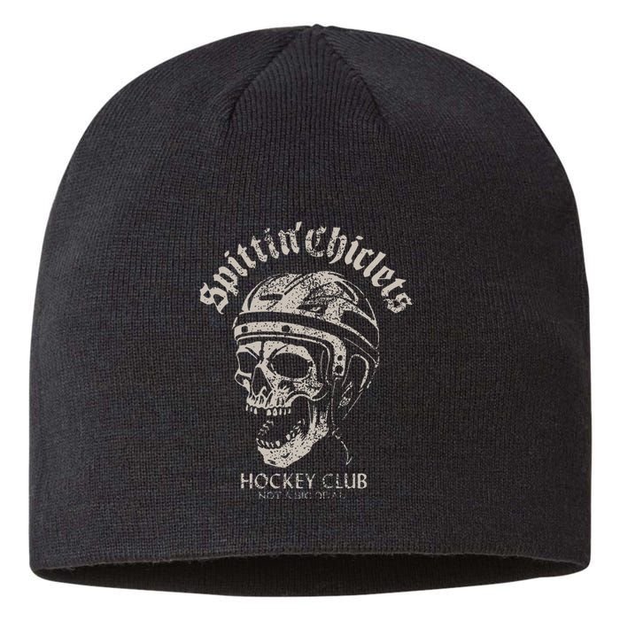 Spittin Chiclets Hockey Club Skull Sustainable Beanie