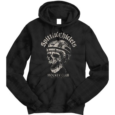 Spittin Chiclets Hockey Club Skull Tie Dye Hoodie