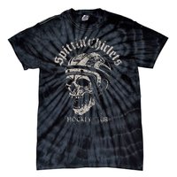 Spittin Chiclets Hockey Club Skull Tie-Dye T-Shirt