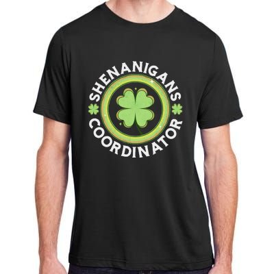 Shenanigans Coordinator Happy St Patricks Day Adult ChromaSoft Performance T-Shirt