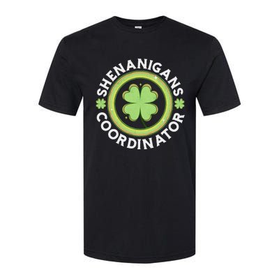 Shenanigans Coordinator Happy St Patricks Day Softstyle CVC T-Shirt