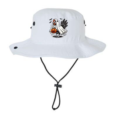 Shivering Chicken Halloween Ghost Rooster Trick Or Treat Gift Legacy Cool Fit Booney Bucket Hat