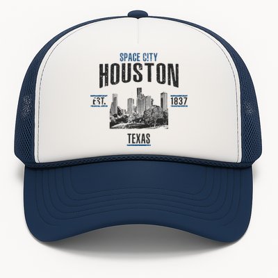 Space City Houston Est 1837 Texas Trucker Hat