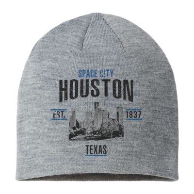 Space City Houston Est 1837 Texas Sustainable Beanie