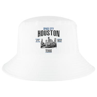 Space City Houston Est 1837 Texas Cool Comfort Performance Bucket Hat