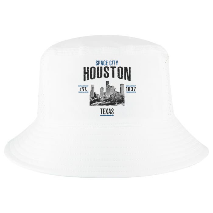 Space City Houston Est 1837 Texas Cool Comfort Performance Bucket Hat