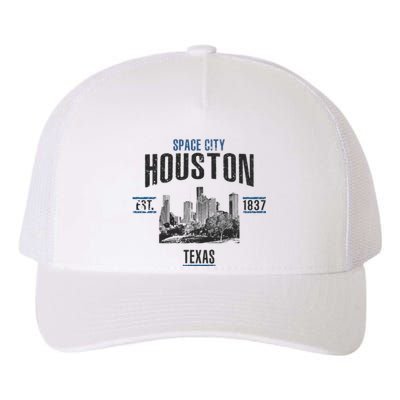 Space City Houston Est 1837 Texas Yupoong Adult 5-Panel Trucker Hat