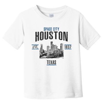 Space City Houston Est 1837 Texas Toddler T-Shirt