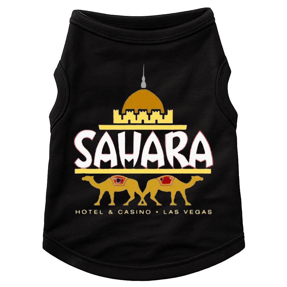Sahara Casino Hotel Las Vegas Vintage Doggie Tank